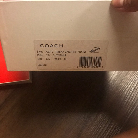 Coach wedges - Picture 2 of 4